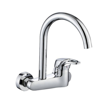 1pc Kitchen Hot And Cold Water Faucet Washbasin Kitchen In-wall Faucet 135-165mm Bathroom Fixture Faucets Home Improvement