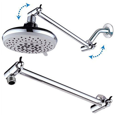 Other Kitchen & Bath Fixtures Supplies 11 Solid Brass Adjustable Shower Extension