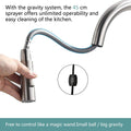 Zovajonia Touch Kitchen Sink Faucet Pull Out Sprayer Brushed Nickel Mixer Tap Stainless